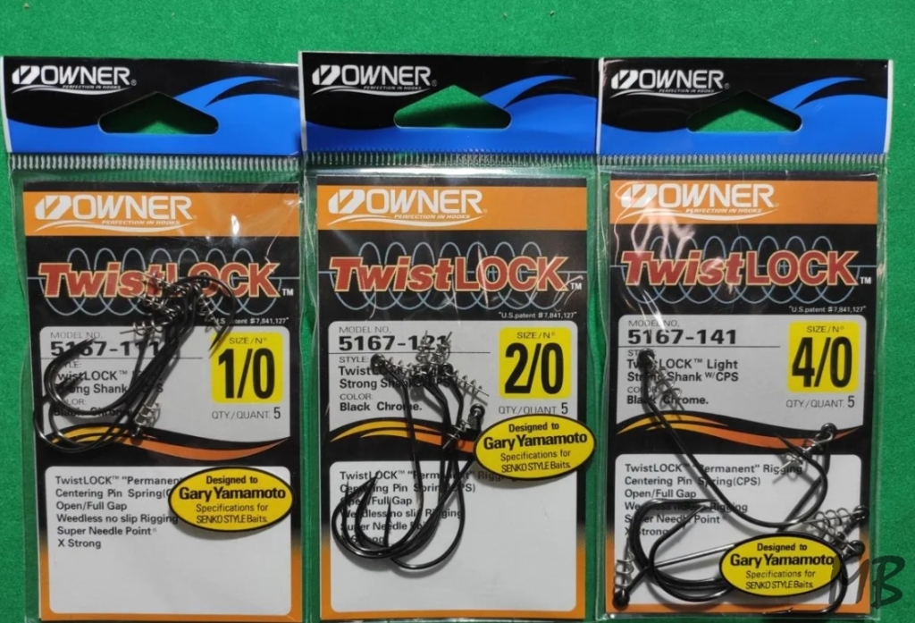 Крючки офсетные Owner 5167 TwistLock