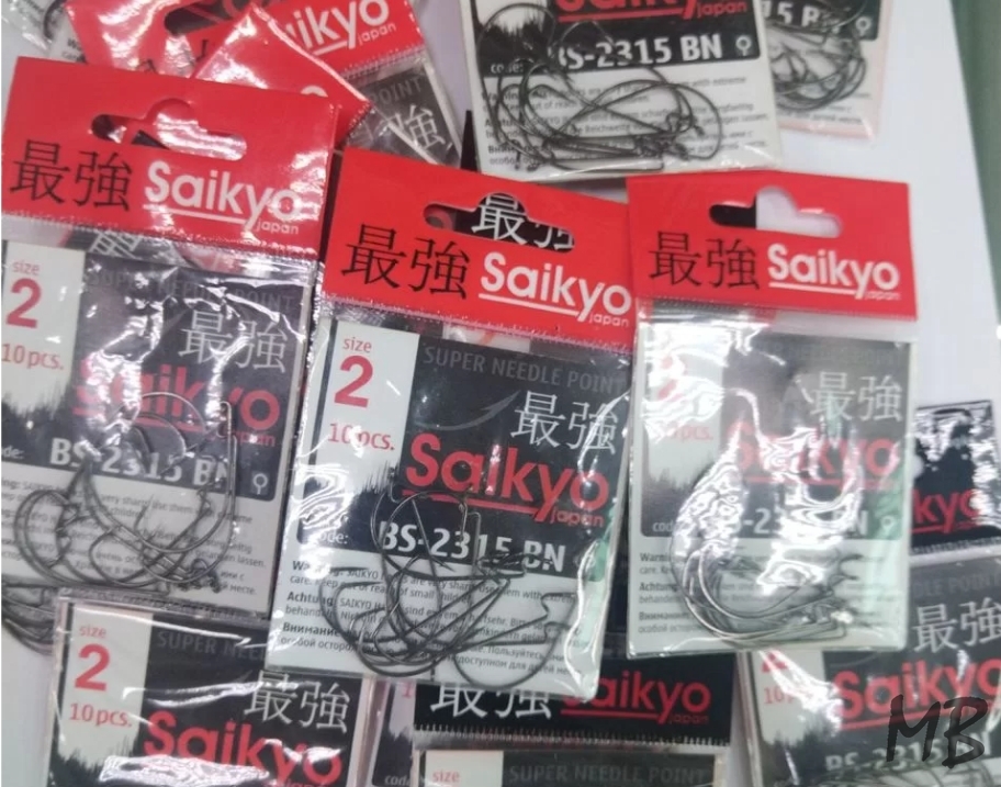 Крючки Saikyo Offset №2, 10шт