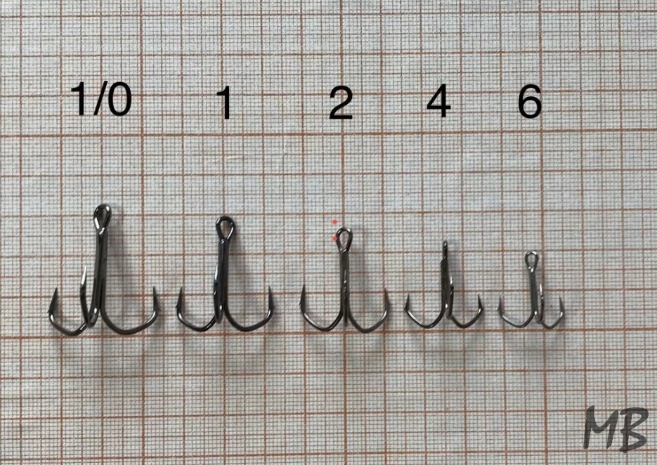 Крючки рыболовные тройники