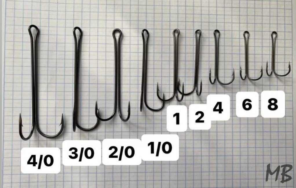 Двойной крючок двойник лонг