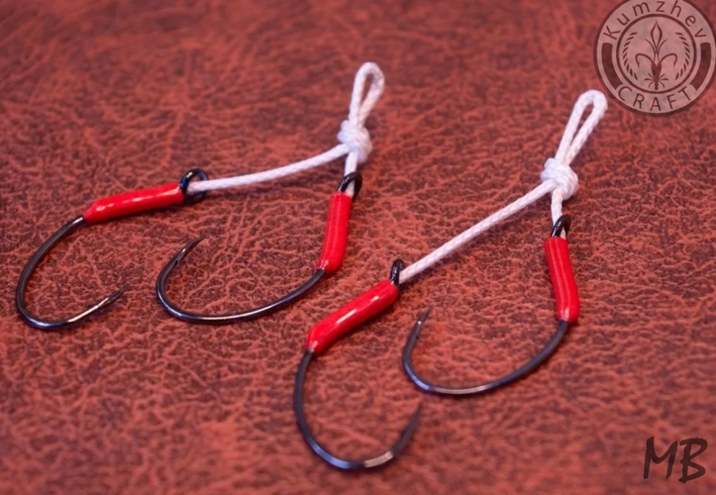 Крючки на свободном подвесе. Assist hook. Ассисты