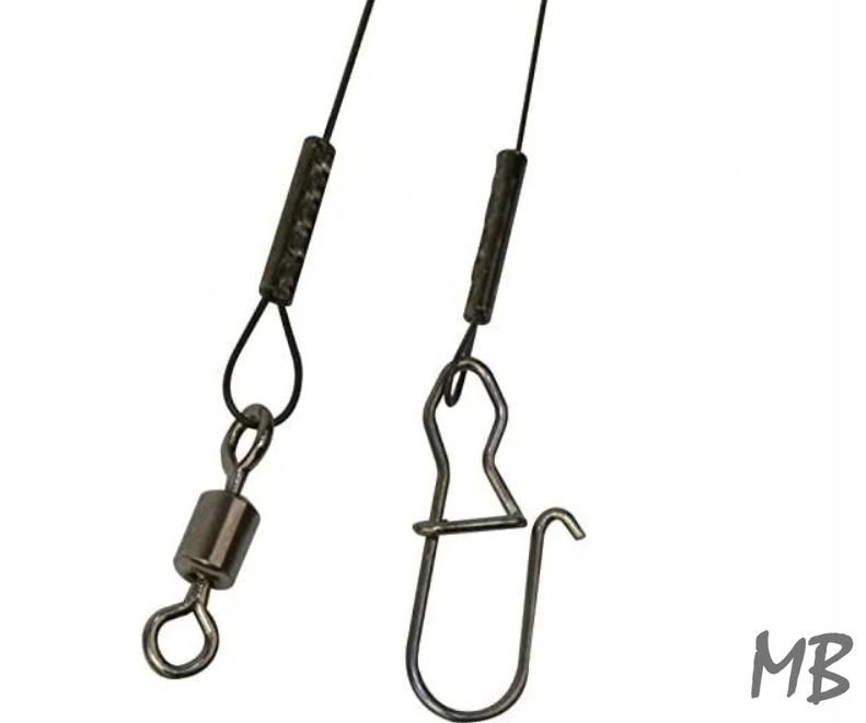 Поводки титановые 10шт