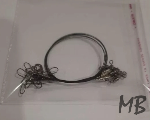 Поводки титановые 10шт