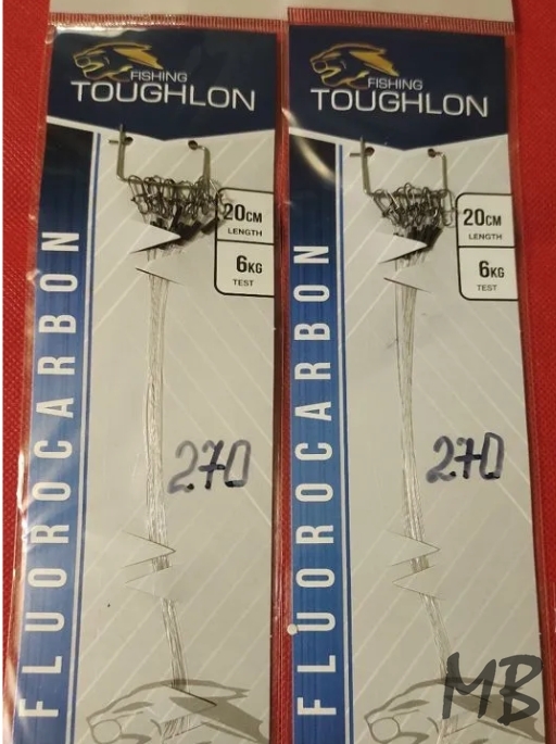 Поводки флюрокарбоновые