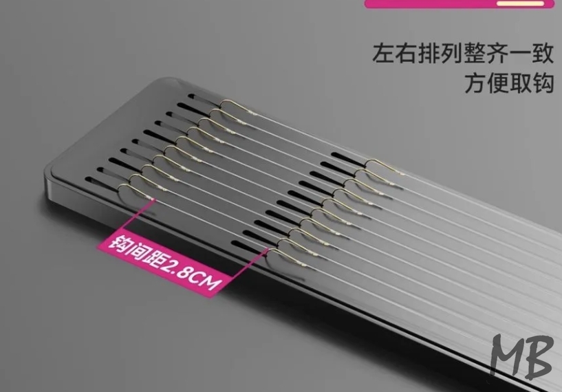 Готовые поводки с безбородыми крючками #9