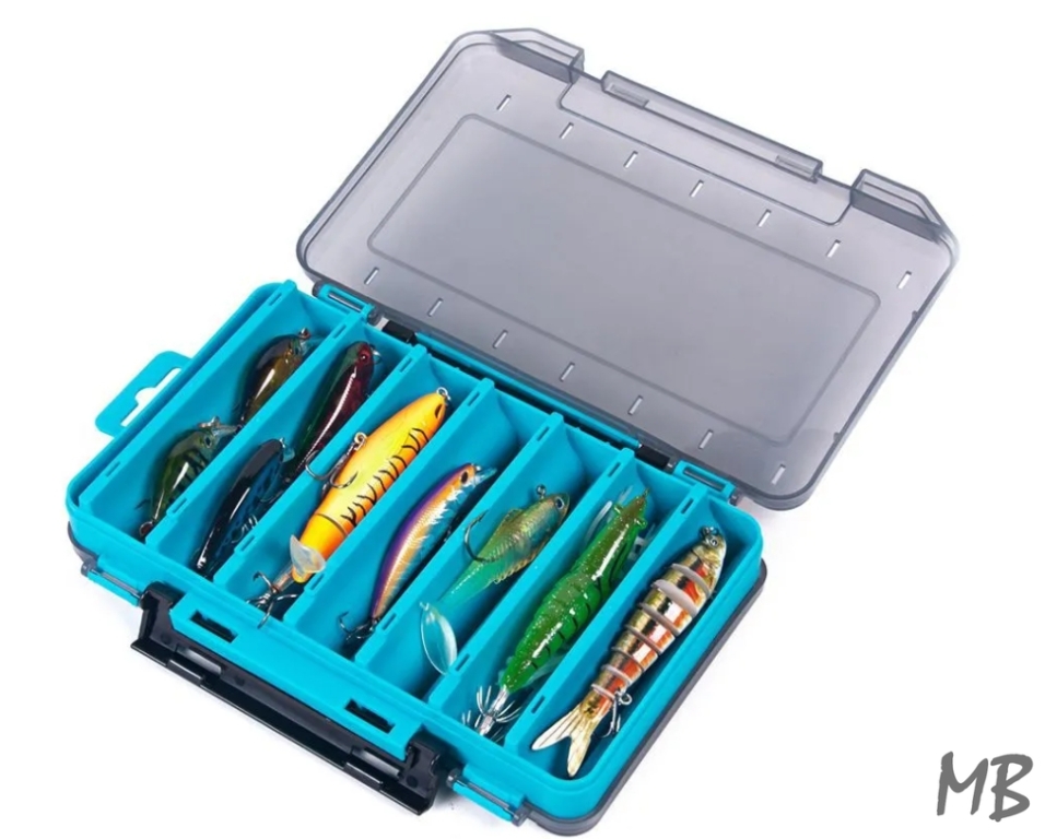 Набор двусторонних рыболовных коробок (2 шт)