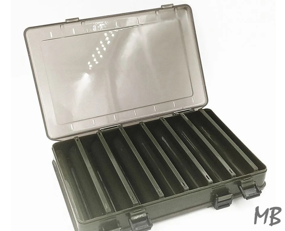 Коробка рыболовная 27х18х4,5см, двусторонняя