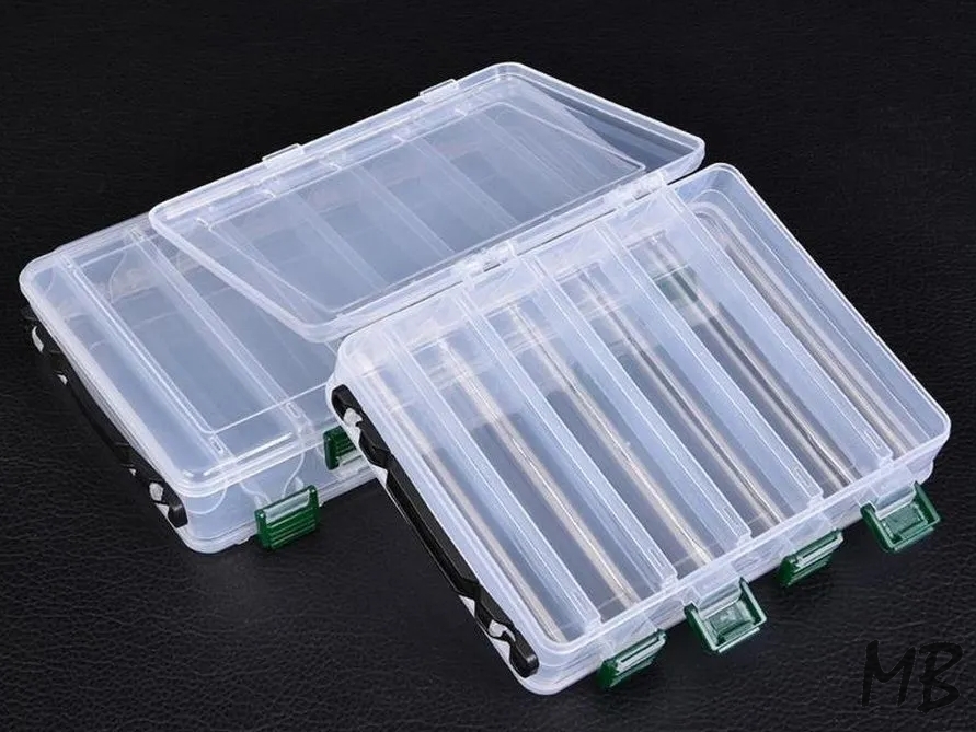 Коробка рыболовная 27х18х4,5см, двусторонняя