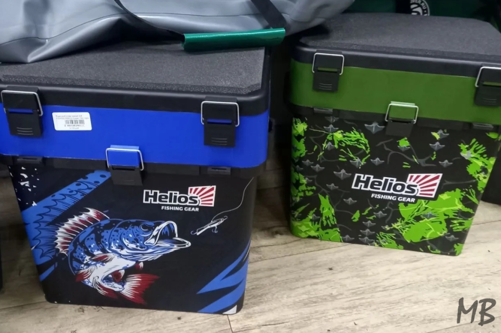 Зимний рыболовный ящик Хелиос